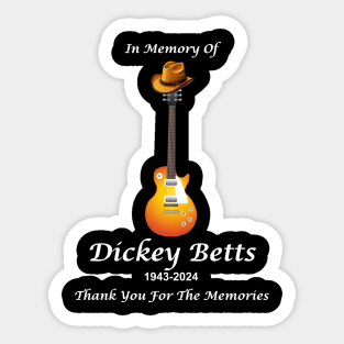 Deckey Betts Sticker
